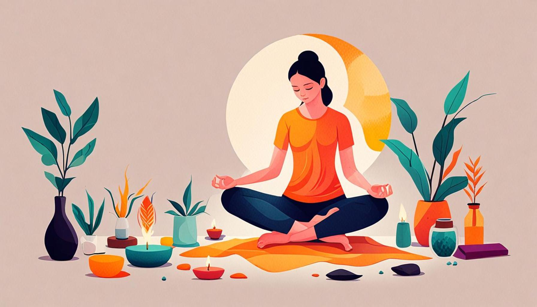 The practice of daily meditation as a tool for minimalist living