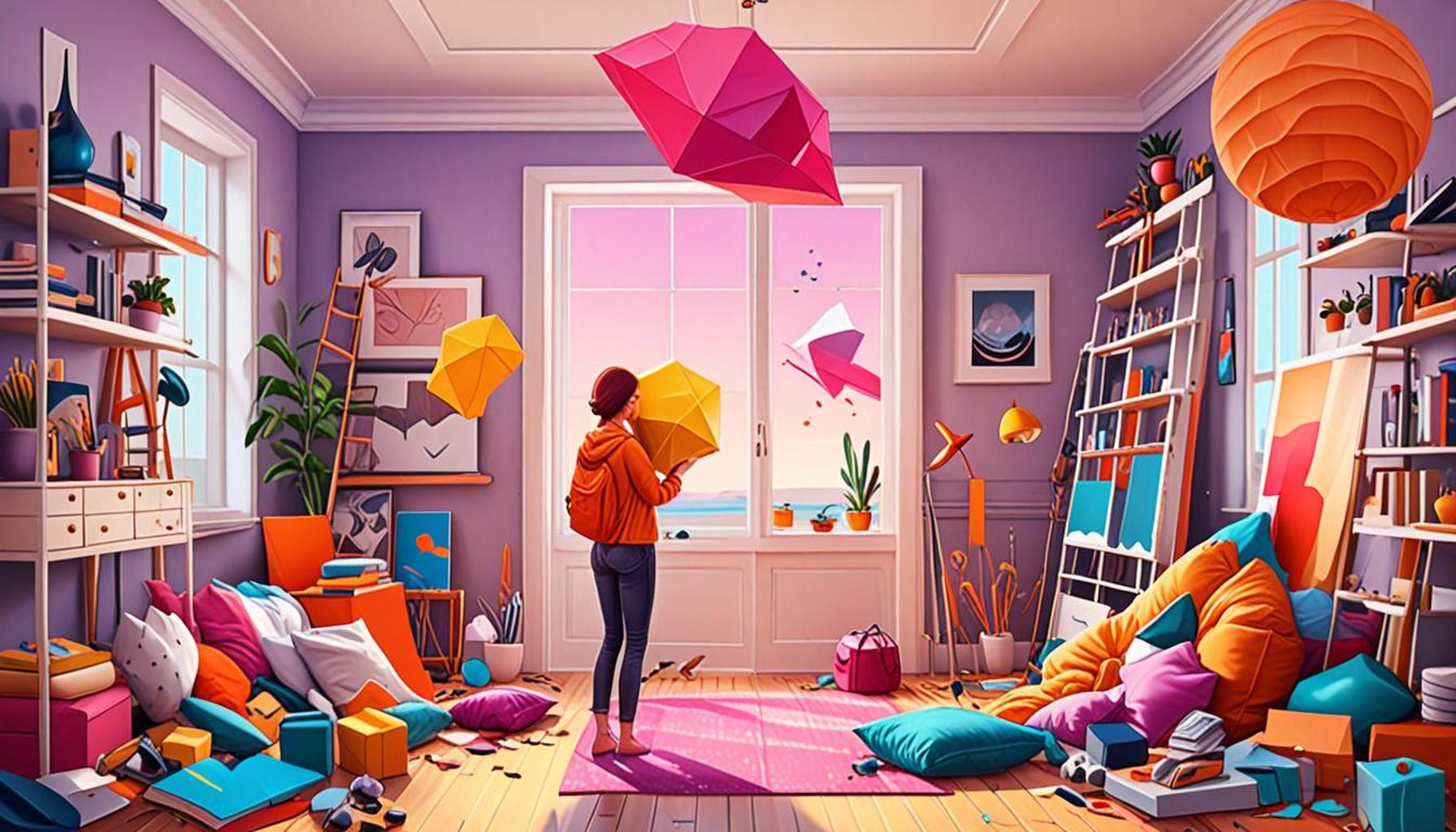 The Art of Letting Go: How Spatial Efficiency Facilitates Reducing Personal Belongings